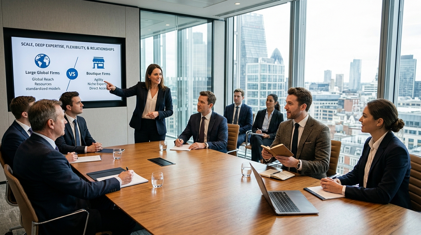 Big Firm vs Boutique Consulting: Which Is Right for Your Business?